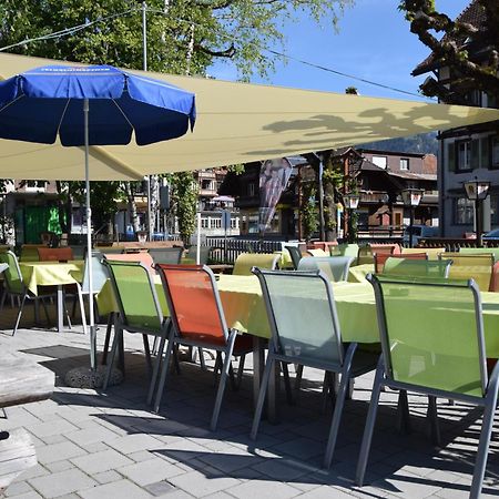 Hotel Restaurant Simplon Frutigen Exterior foto