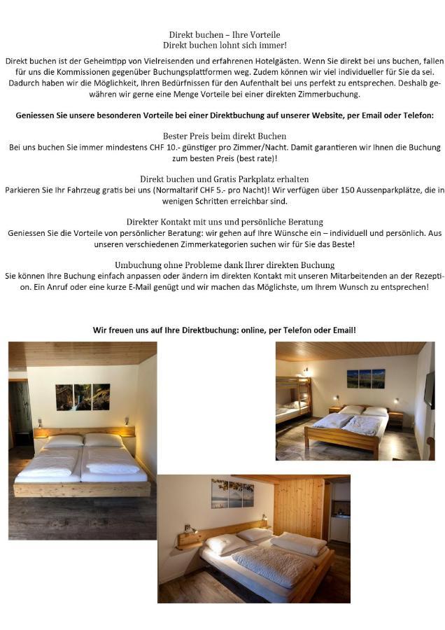 Hotel Restaurant Simplon Frutigen Exterior foto
