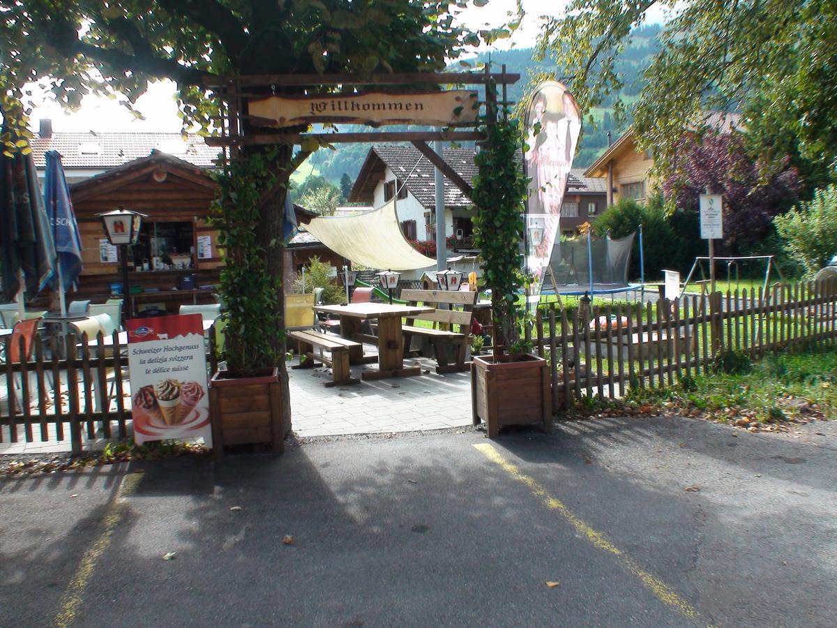 Hotel Restaurant Simplon Frutigen Exterior foto