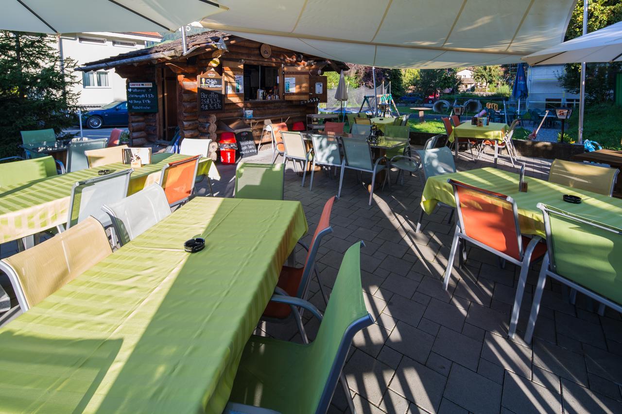 Hotel Restaurant Simplon Frutigen Exterior foto